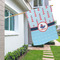 Light House & Waves House Flags - Double Sided - LIFESTYLE