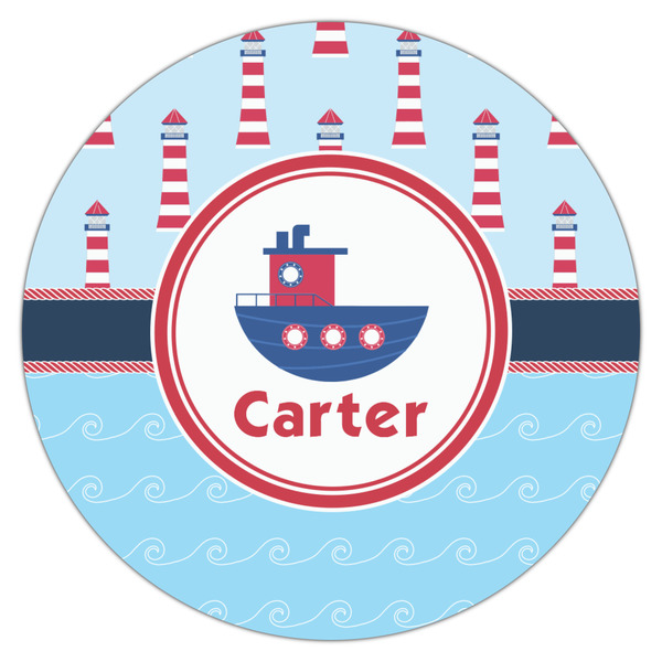 Light House & Waves Icing Circle - Large - Single