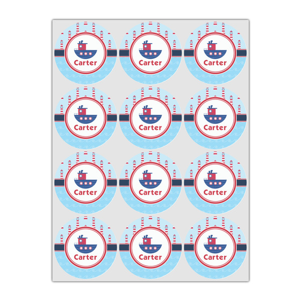Light House & Waves Icing Circle - Small - Set of 12