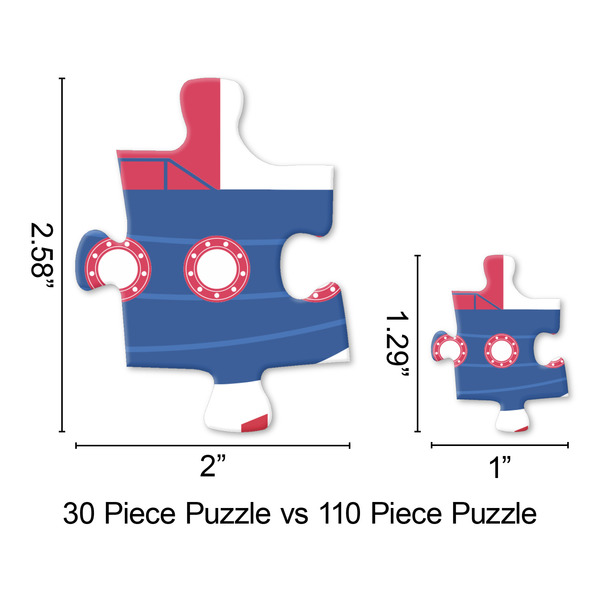 Light House & Waves Jigsaw Puzzle - Piece Comparison