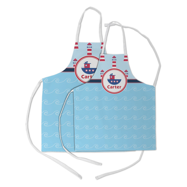 Light House & Waves Kid's Aprons - Parent - Main