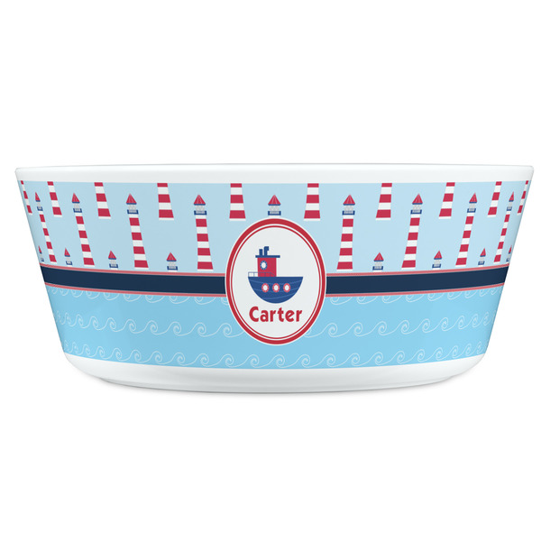 Light House & Waves Kids Bowls - FRONT