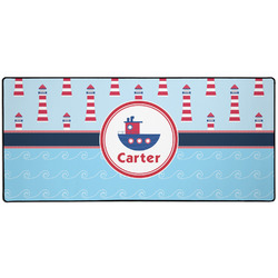 Light House & Waves 3XL Gaming Mouse Pad - 35" x 16" (Personalized)