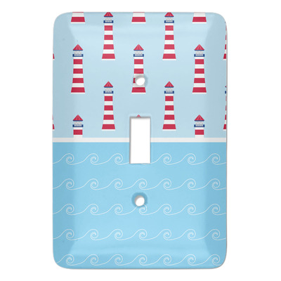 Light House & Waves Light Switch Cover (Personalized)