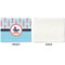 Light House & Waves Linen Placemat - APPROVAL Single (single sided)