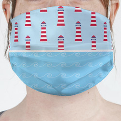 Light House & Waves Face Mask Cover (Personalized)