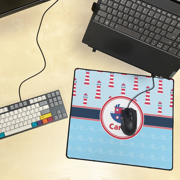 Light House & Waves Medium Gaming Mats - LIFESTYLE