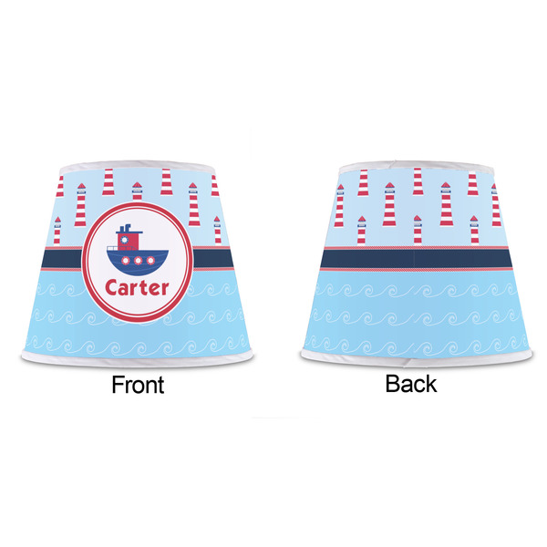 Light House & Waves Poly Film Empire Lampshade - Approval