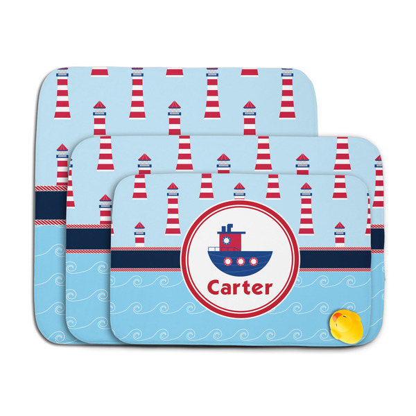 Light House & Waves Memory Foam Bath Mat - MAIN PARENT