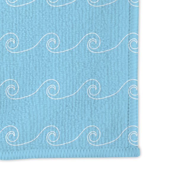 Light House & Waves Microfiber Dish Rag - DETAIL