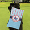 Light House & Waves Microfiber Golf Towels - Small - LIFESTYLE