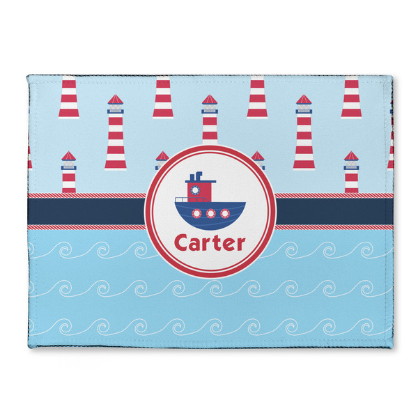 Custom Light House & Waves Microfiber Screen Cleaner (Personalized)