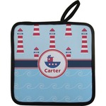 Light House & Waves Pot Holder w/ Name or Text