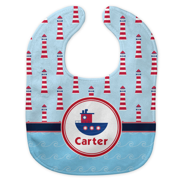 Light House & Waves New Bib Flat Approval