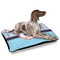 Light House & Waves Outdoor Dog Beds - Large - IN CONTEXT