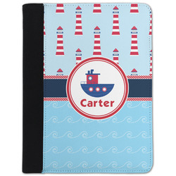 Light House & Waves Padfolio Clipboard - Small (Personalized)