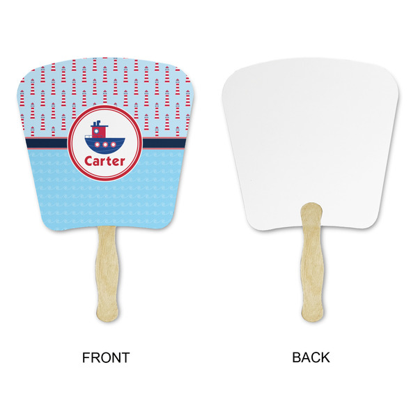 Light House & Waves Paper Fans - Approval