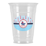 Light House & Waves Party Cups - 16oz (Personalized)