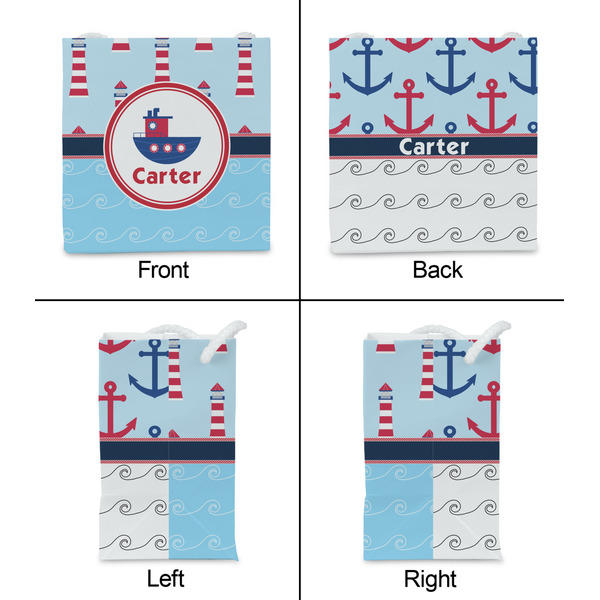Light House & Waves Party Favor Gift Bag - Matte - Approval
