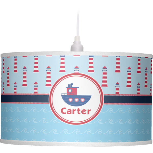 Light House & Waves Pendant Lamp Shade