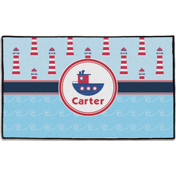 Light House & Waves Door Mat - 60"x36" (Personalized)