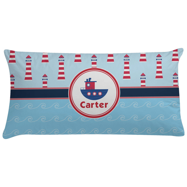 Custom Light House & Waves Pillow Case (Personalized)