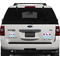 Light House & Waves Personalized Square Car Magnets on Ford Explorer