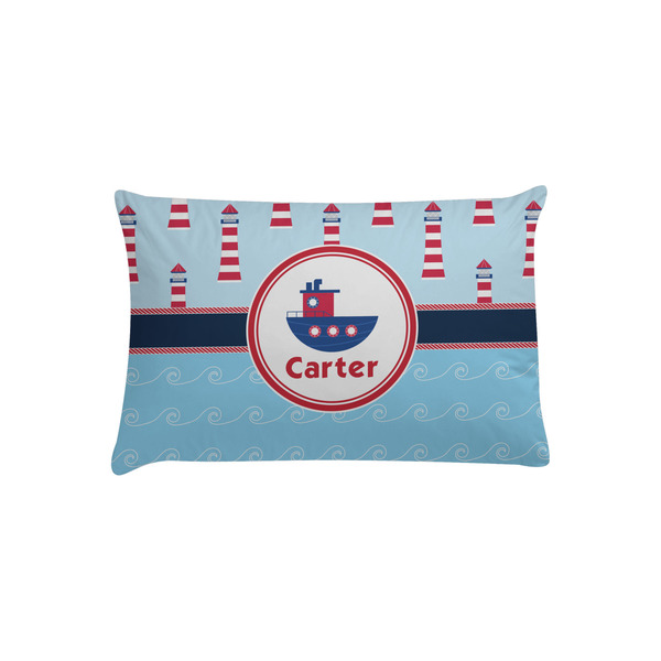 Custom Light House & Waves Pillow Case - Toddler (Personalized)