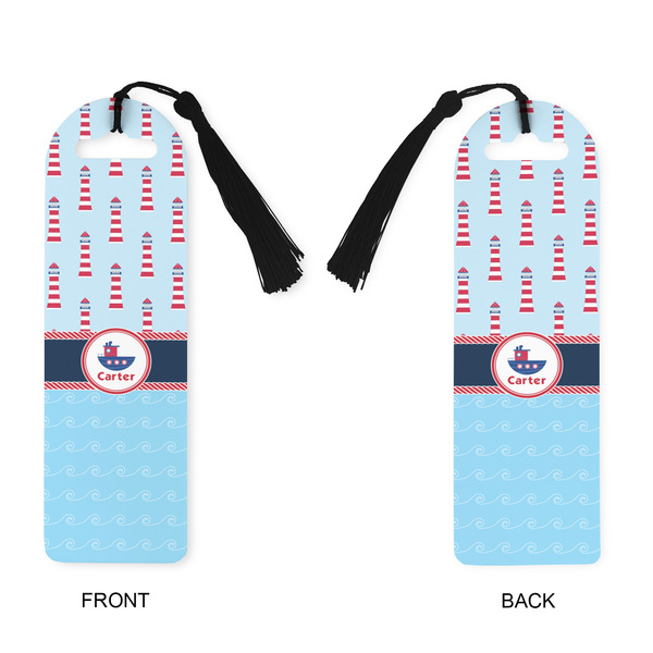 Light House & Waves Plastic Bookmarks - Approval