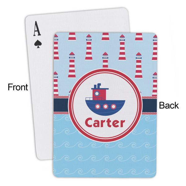 Light House & Waves Playing Cards - Approval