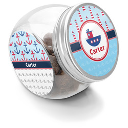 Light House & Waves Puppy Treat Jar (Personalized)