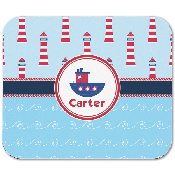 Light House & Waves Rectangular Mouse Pad - APPROVAL