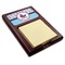 Light House & Waves Red Mahogany Sticky Note Holder (Personalized)