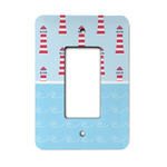 Light House & Waves Rocker Style Light Switch Cover - Single Switch