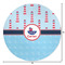Light House & Waves Round Area Rug - Size