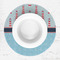 Light House & Waves Round Linen Placemats - LIFESTYLE (single)