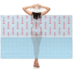 Light House & Waves Sheer Sarong