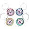 Light House & Waves Wine Charms (Set of 4) (Personalized)