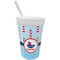 Light House & Waves Sippy Cup with Straw (Personalized)