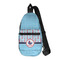Light House & Waves Sling Bag (Personalized)