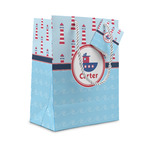 Light House & Waves Small Gift Bag (Personalized)