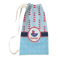 Light House & Waves Laundry Bags - Small (Personalized)