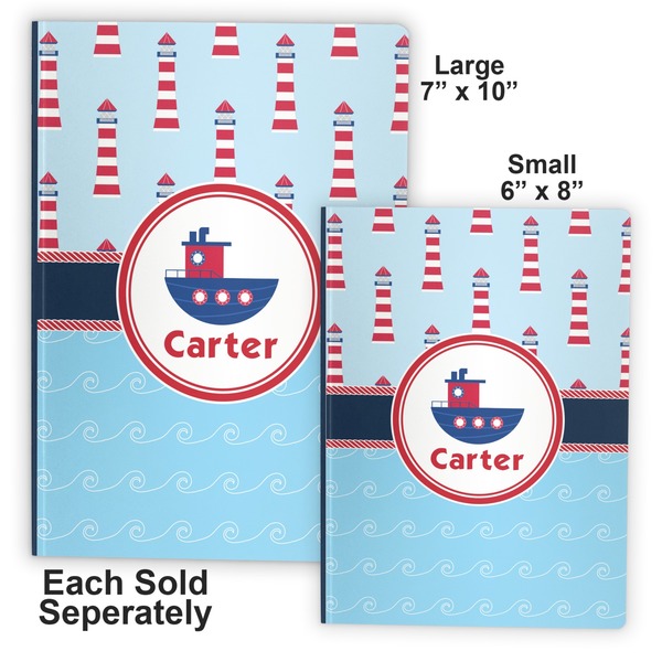 Light House & Waves Soft Cover Journal - Compare