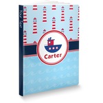 Light House & Waves Softbound Notebook - 5.75" x 8" (Personalized)