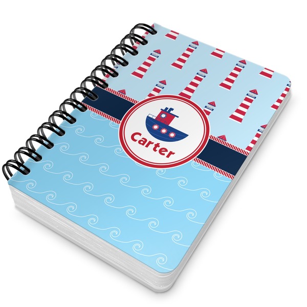 Light House & Waves Spiral Journal 5 x 7 - Main