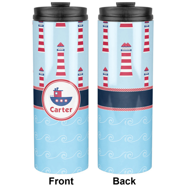 Light House & Waves Stainless Steel Tumbler - Apvl