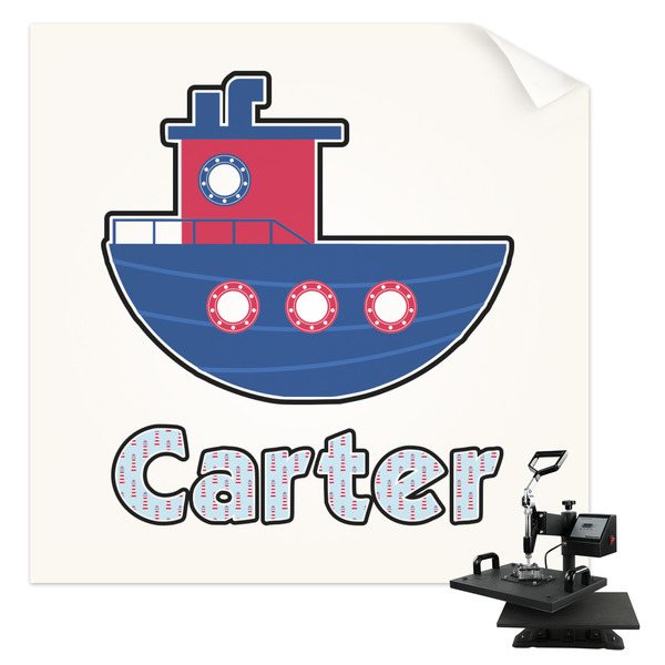 Custom Light House & Waves Sublimation Transfer - Baby / Toddler (Personalized)