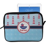 Light House & Waves Tablet Case / Sleeve - Large (Personalized)