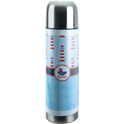 Light House & Waves Stainless Steel Thermos (Personalized)