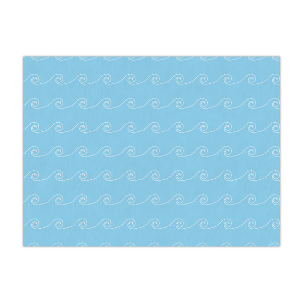 Custom Light House & Waves Tissue Paper Sheets - Large - Heavyweight